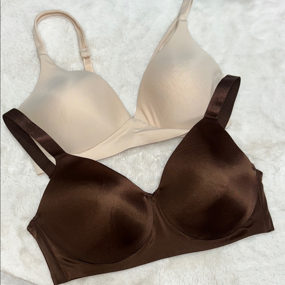 36C vanity fair wireless lightly lined bra set